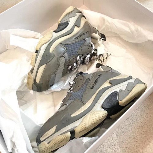 Balenciaga Women Shoes Luxury Brand Triple S Sneaker