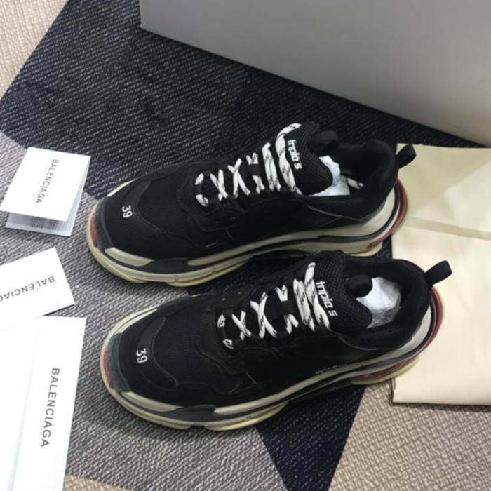 Balenciaga Women Shoes Luxury Brand Triple S Sneaker 524037W09O11000