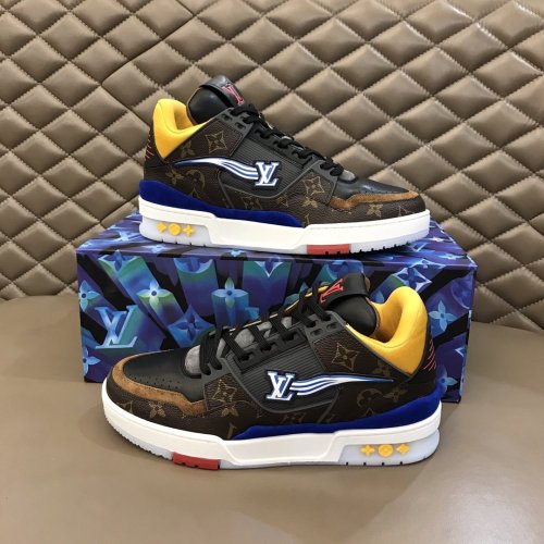 Louis Vuitton Men Shoes Fashion Design Luxury Brand LV TRAINER SNEAKER 1A8AAS