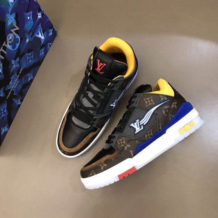 Louis Vuitton Men Shoes Fashion Design Luxury Brand LV TRAINER SNEAKER 1A8AAS
