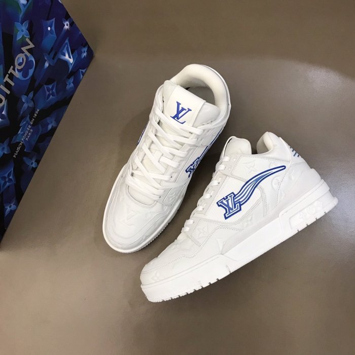 Louis Vuitton Men Shoes Fashion Design Luxury Brand LV TRAINER SNEAKER
