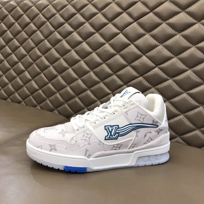 Louis Vuitton Men Shoes Fashion Design Luxury Brand LV TRAINER SNEAKER