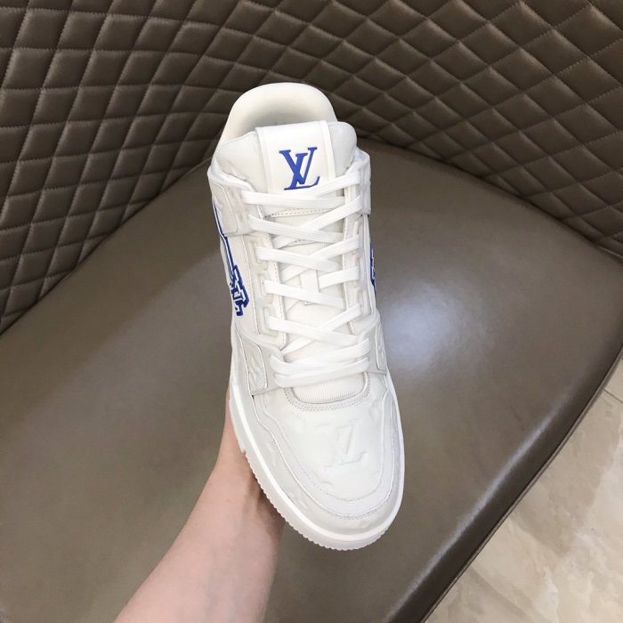 Louis Vuitton Men Shoes Fashion Design Luxury Brand LV TRAINER SNEAKER