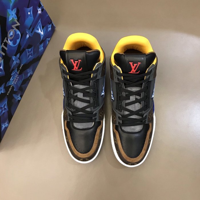 Louis Vuitton Men Shoes Fashion Design Luxury Brand LV TRAINER SNEAKER 1A8AAS