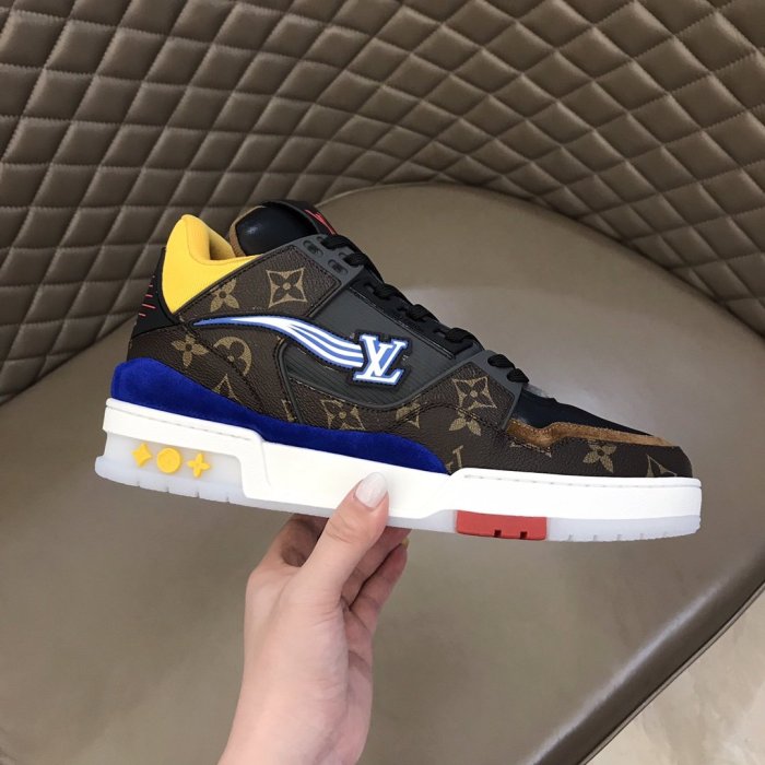 Louis Vuitton Men Shoes Fashion Design Luxury Brand LV TRAINER SNEAKER 1A8AAS
