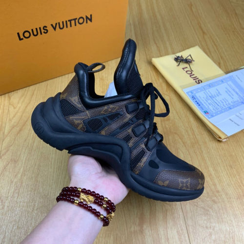 Louis Vuitton Women Shoes Sneakers Luxury Brand Design Fashion LV ARCHLIGHT SNEAKER 1A43LB