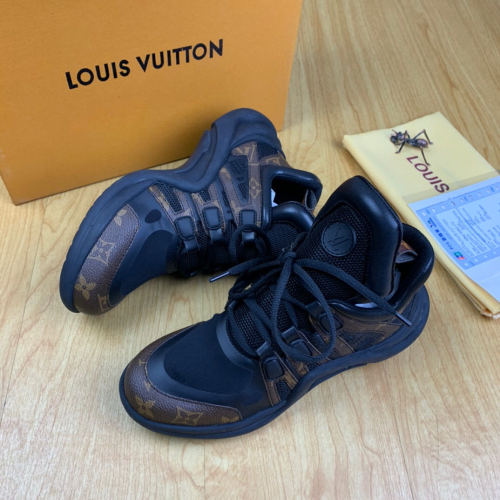 Louis Vuitton Women Shoes Sneakers Luxury Brand Design Fashion LV ARCHLIGHT SNEAKER 1A43LB