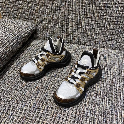 Louis Vuitton Women Shoes Sneakers Luxury Brand Fashion LVXLOL LV ARCHLIGHT SNEAKER 1A7ROA