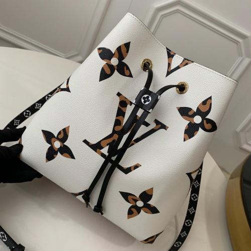 Louis Vuitton Womens Bag Handbag Luxury Brand LV CRAFTY NÉONOÉ MM with Original Box
