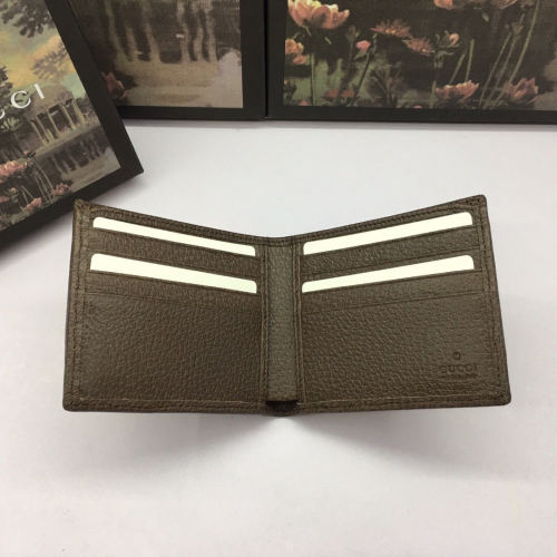 Gucci Mens Wallet GG Supreme card case Card Holders for Men Luxury Brand with Box