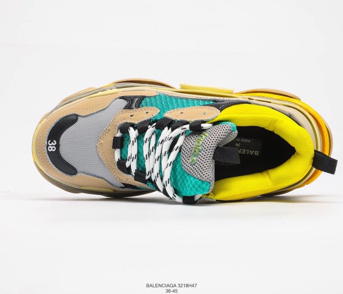 Balenciaga Triple S Sneakers Mens Shoes Sneakers Fashion Design Luxury Brand 3218H47