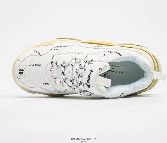 Balenciaga Triple S Sneakers Mens Shoes Sneakers Fashion Design Luxury Brand 3615H47