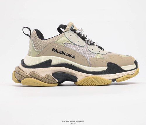 Balenciaga Triple S Sneakers Mens Shoes Sneakers Fashion Design Luxury Brand 3218H47