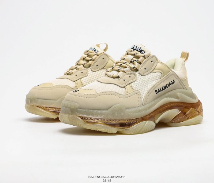 Balenciaga Triple S Sneakers Mens Shoes Sneakers Fashion Design Luxury Brand 4812H311