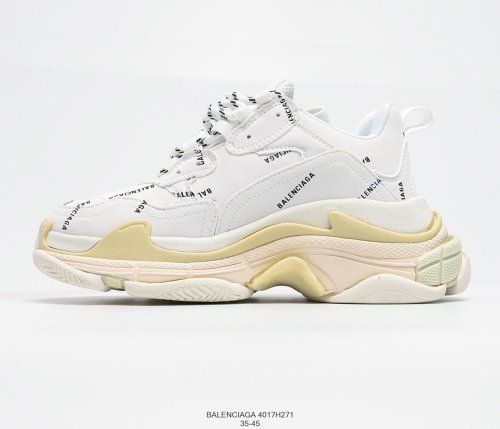 Balenciaga Triple S Sneakers Mens Shoes Sneakers Fashion Design Luxury Brand 4017H271