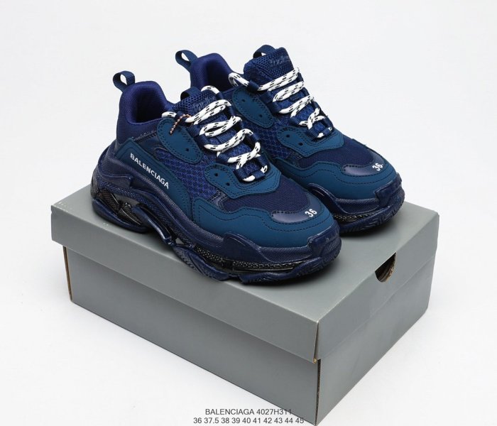 Balenciaga Triple S Sneakers Mens Shoes Sneakers Fashion Design Luxury Brand 4027H311