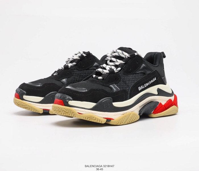 Balenciaga Triple S Sneakers Mens Shoes Sneakers Fashion Design Luxury Brand 3218H47
