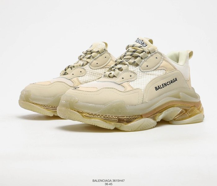 Balenciaga Triple S Sneakers Mens Shoes Sneakers Fashion Design Luxury Brand 3615H47