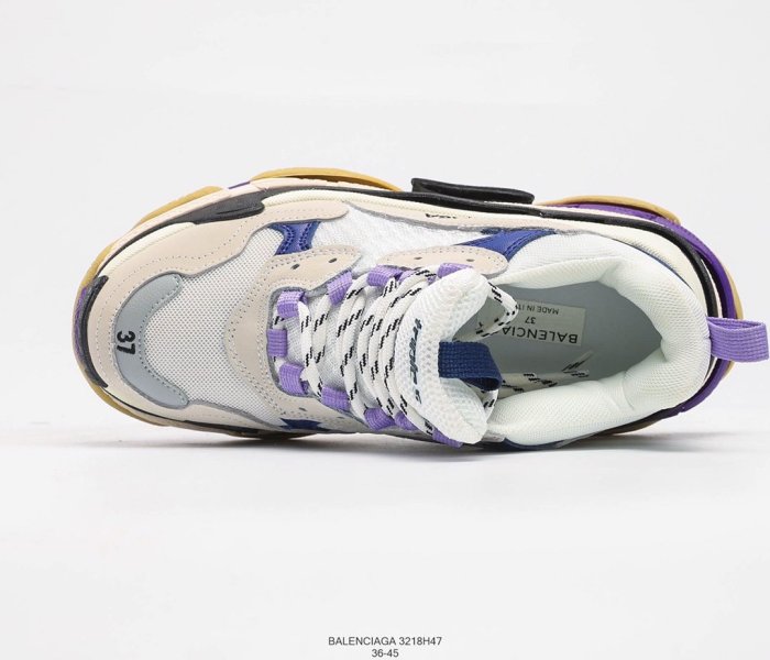 Balenciaga Triple S Sneakers Mens Shoes Sneakers Fashion Design Luxury Brand 3218H47