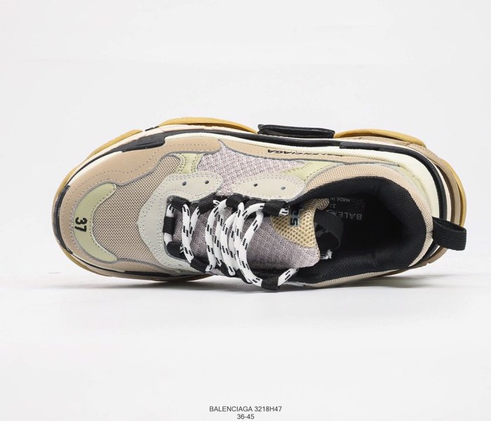 Balenciaga Triple S Sneakers Mens Shoes Sneakers Fashion Design Luxury Brand 3218H47