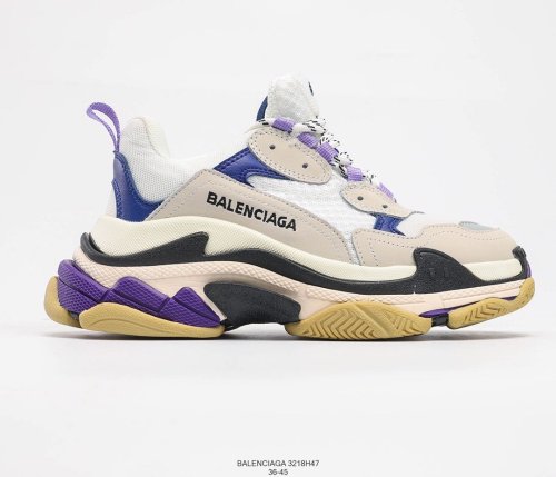 Balenciaga Triple S Sneakers Mens Shoes Sneakers Fashion Design Luxury Brand 3218H47