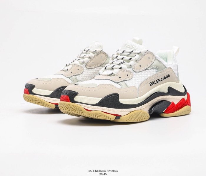 Balenciaga Triple S Sneakers Mens Shoes Sneakers Fashion Design Luxury Brand 3218H47