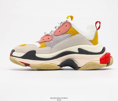 Balenciaga Triple S Sneakers Mens Shoes Sneakers Fashion Design Luxury Brand 3218H47