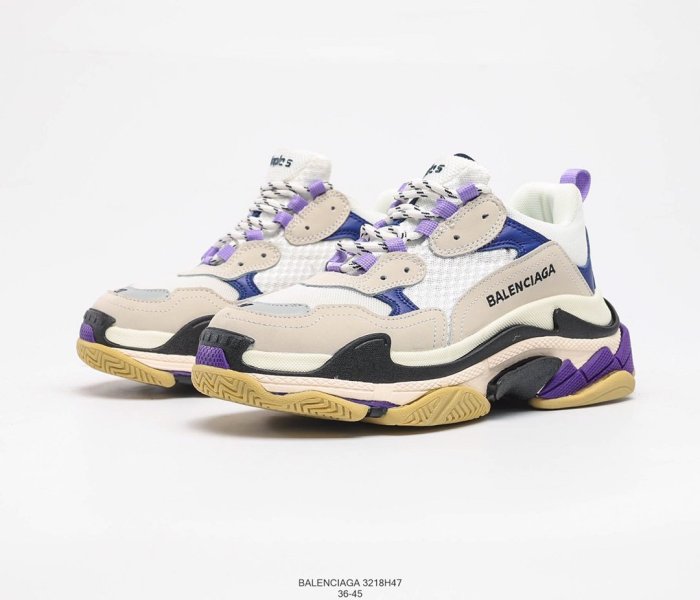 Balenciaga Triple S Sneakers Mens Shoes Sneakers Fashion Design Luxury Brand 3218H47