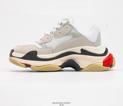 Balenciaga Triple S Sneakers Mens Shoes Sneakers Fashion Design Luxury Brand 3218H47