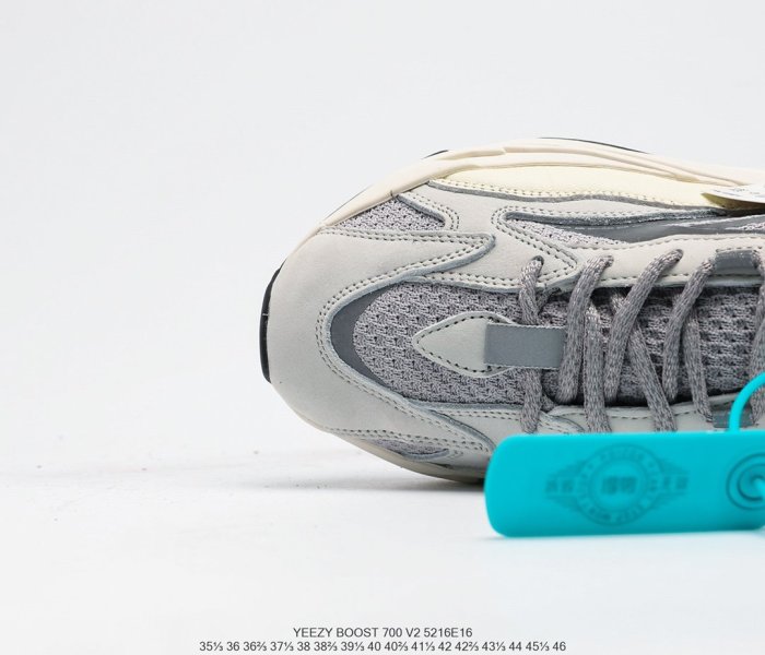 Adidas YEEZY 700 “Teal Blue”Sneakers Men Womens Shoes 5216E16