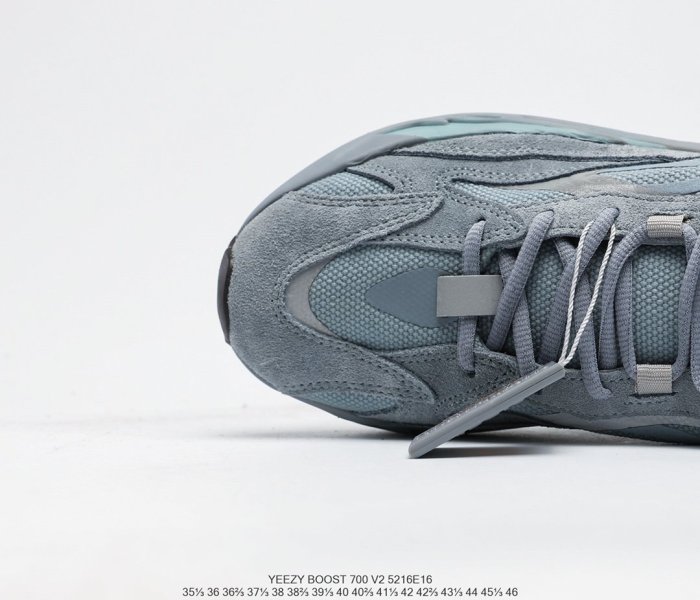 Adidas YEEZY 700 “Teal Blue”Sneakers Men Womens Shoes 5216E16