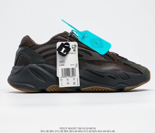 Adidas YEEZY 700 “Teal Blue”Sneakers Men Womens Shoes 5216E16