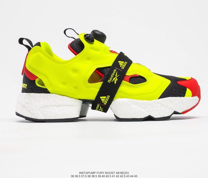 Adidas x Reebok Instapump Fury Boost Sneakers Men Womens Shoes 4816E231