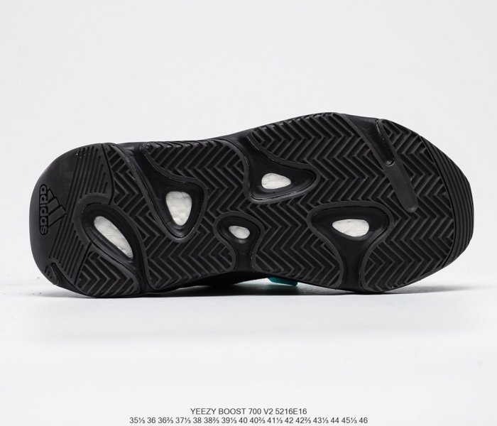 Adidas YEEZY 700 “Teal Blue”Sneakers Men Womens Shoes 5216E16