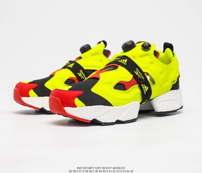 Adidas x Reebok Instapump Fury Boost Sneakers Men Womens Shoes 4816E231