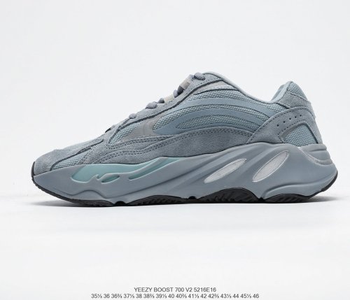 Adidas YEEZY 700 “Teal Blue”Sneakers Men Womens Shoes 5216E16