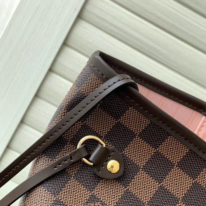 Louis Vuitton Womens Bags Handbags Luxury Brand Fashion Type NEVERFULL PM Damier Ebene N41359