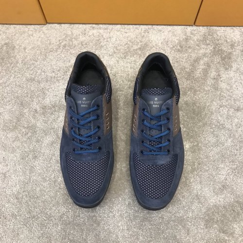 Louis Vuitton Men Shoes Fashion Sneakers Luxury Brand HARLEM RICHELIEU