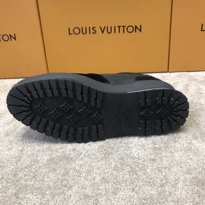 Louis Vuitton Men Shoes Fashion Sneakers Luxury Brand HARLEM RICHELIEU