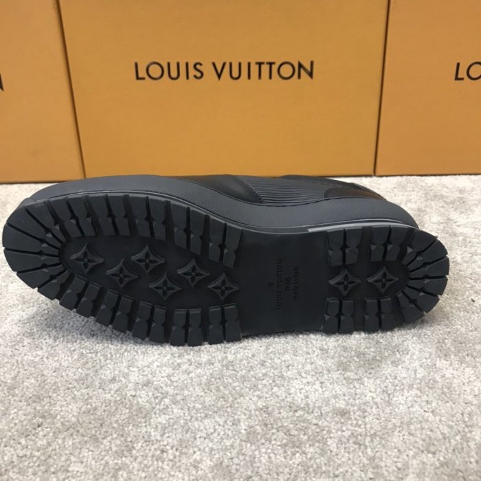 Louis Vuitton Men Shoes Fashion Sneakers Luxury Brand HARLEM RICHELIEU 1A5XLE