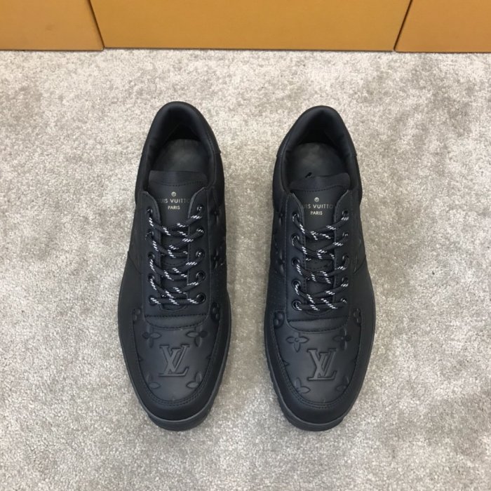 Louis Vuitton Men Shoes Fashion Sneakers Luxury Brand HARLEM RICHELIEU