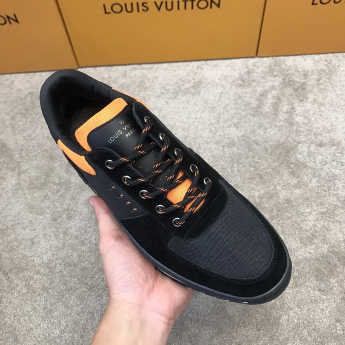 Louis Vuitton Men Shoes Fashion Sneakers Luxury Brand HARLEM RICHELIEU