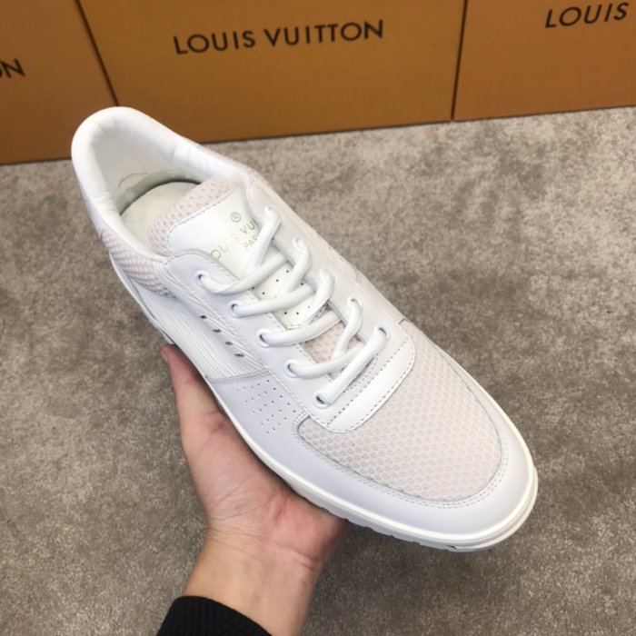 Louis Vuitton Men Shoes Fashion Sneakers Luxury Brand HARLEM RICHELIEU