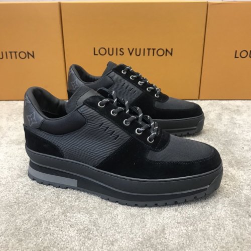 Louis Vuitton Men Shoes Fashion Sneakers Luxury Brand HARLEM RICHELIEU