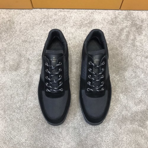 Louis Vuitton Men Shoes Fashion Sneakers Luxury Brand HARLEM RICHELIEU