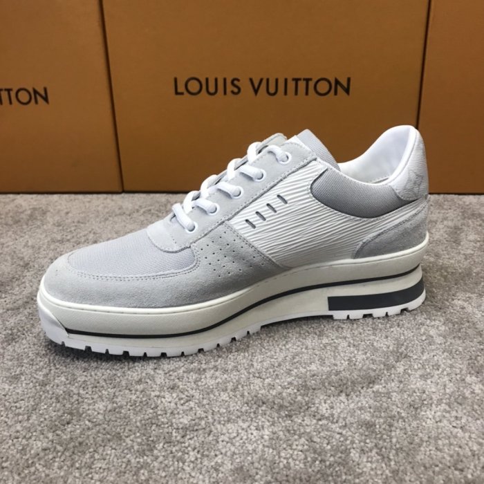 Louis Vuitton Men Shoes Fashion Sneakers Luxury Brand HARLEM RICHELIEU