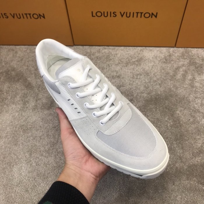 Louis Vuitton Men Shoes Fashion Sneakers Luxury Brand HARLEM RICHELIEU