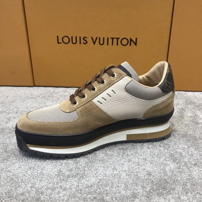 Louis Vuitton Men Shoes Fashion Sneakers Luxury Brand HARLEM RICHELIEU 1A67T3