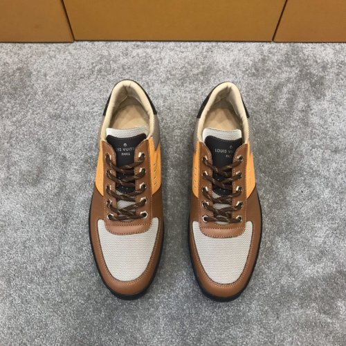 Louis Vuitton Men Shoes Fashion Sneakers Luxury Brand HARLEM RICHELIEU