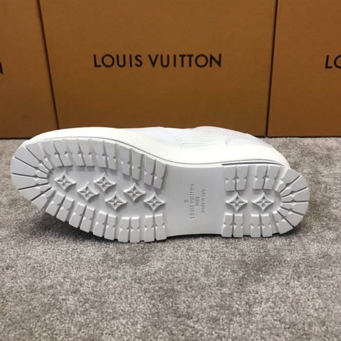 Louis Vuitton Men Shoes Fashion Sneakers Luxury Brand HARLEM RICHELIEU
